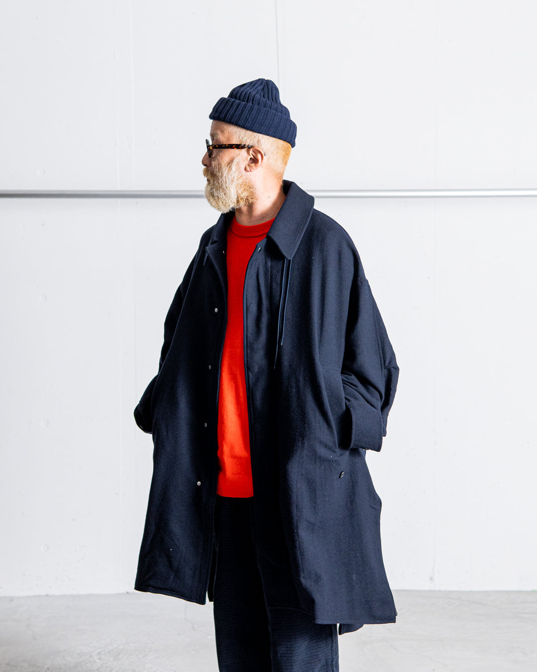 UNTRACE SOUTIEN COLLAR COAT _187