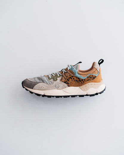 Flower MOUNTAIN YAMANO3 - GRAY/STONE/LEOPARD (FM63888)