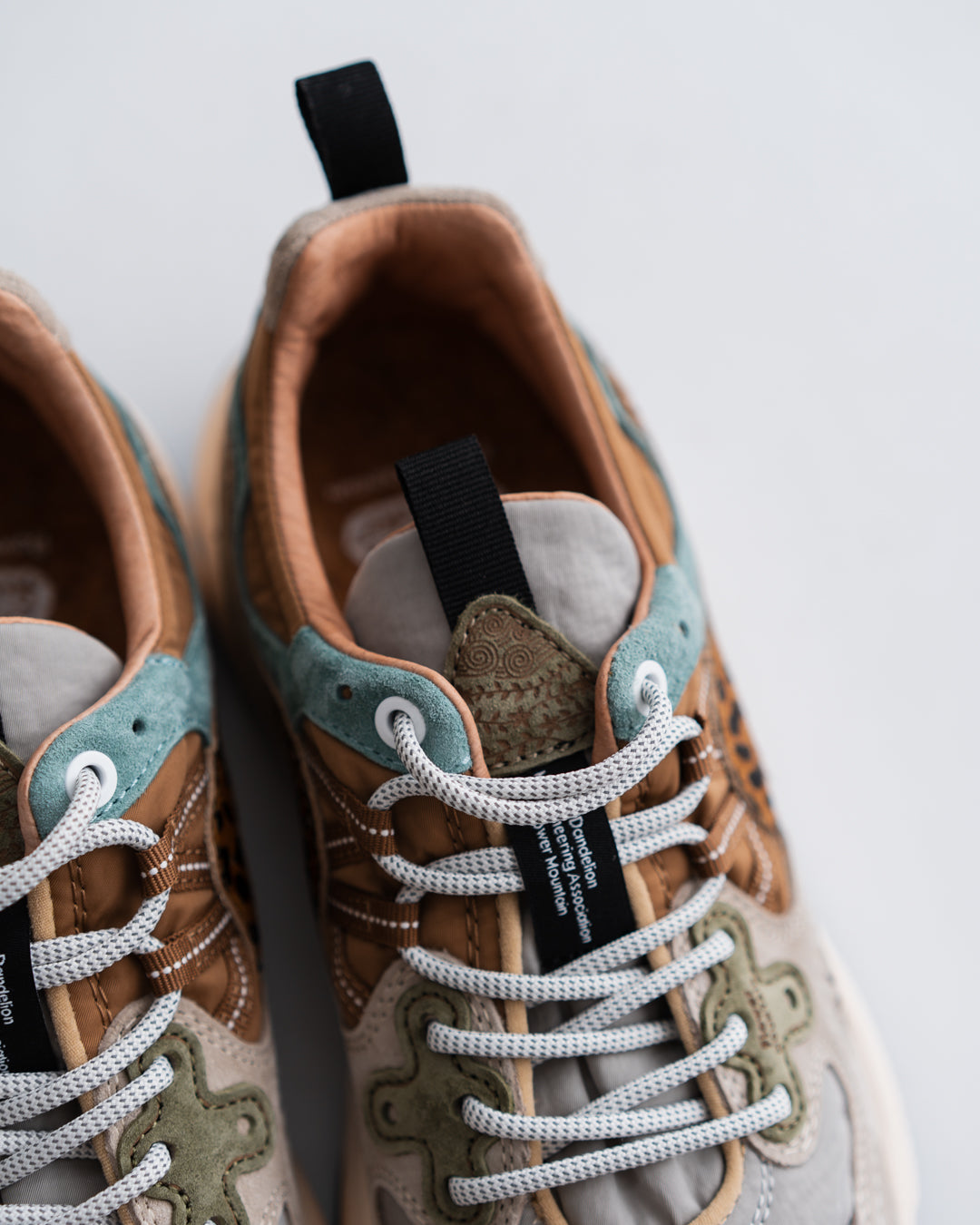 Flower MOUNTAIN YAMANO3 - GRAY/STONE/LEOPARD (FM63888)