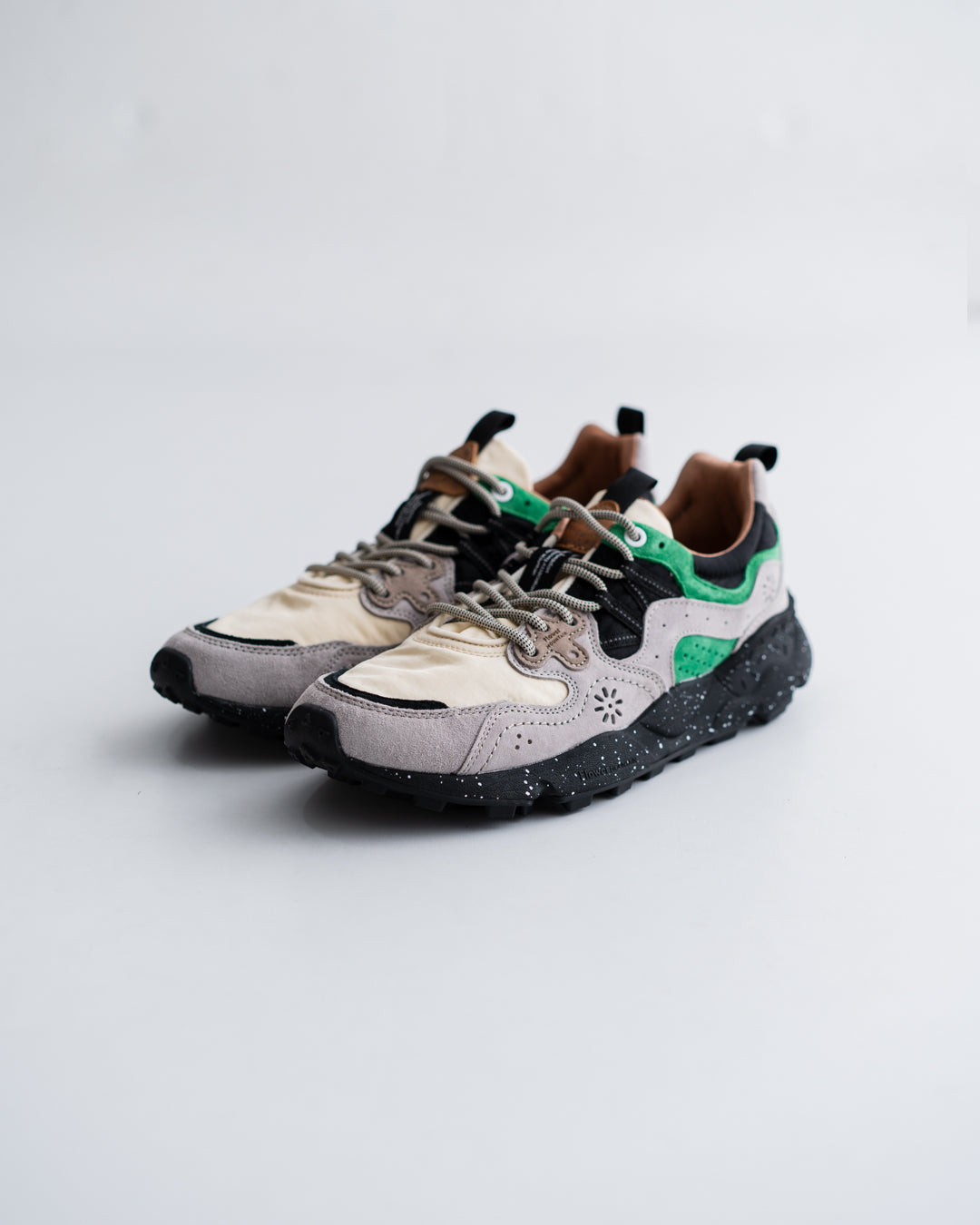 Flower MOUNTAIN YAMANO3 - BEIGE/GREEN (FM63093)