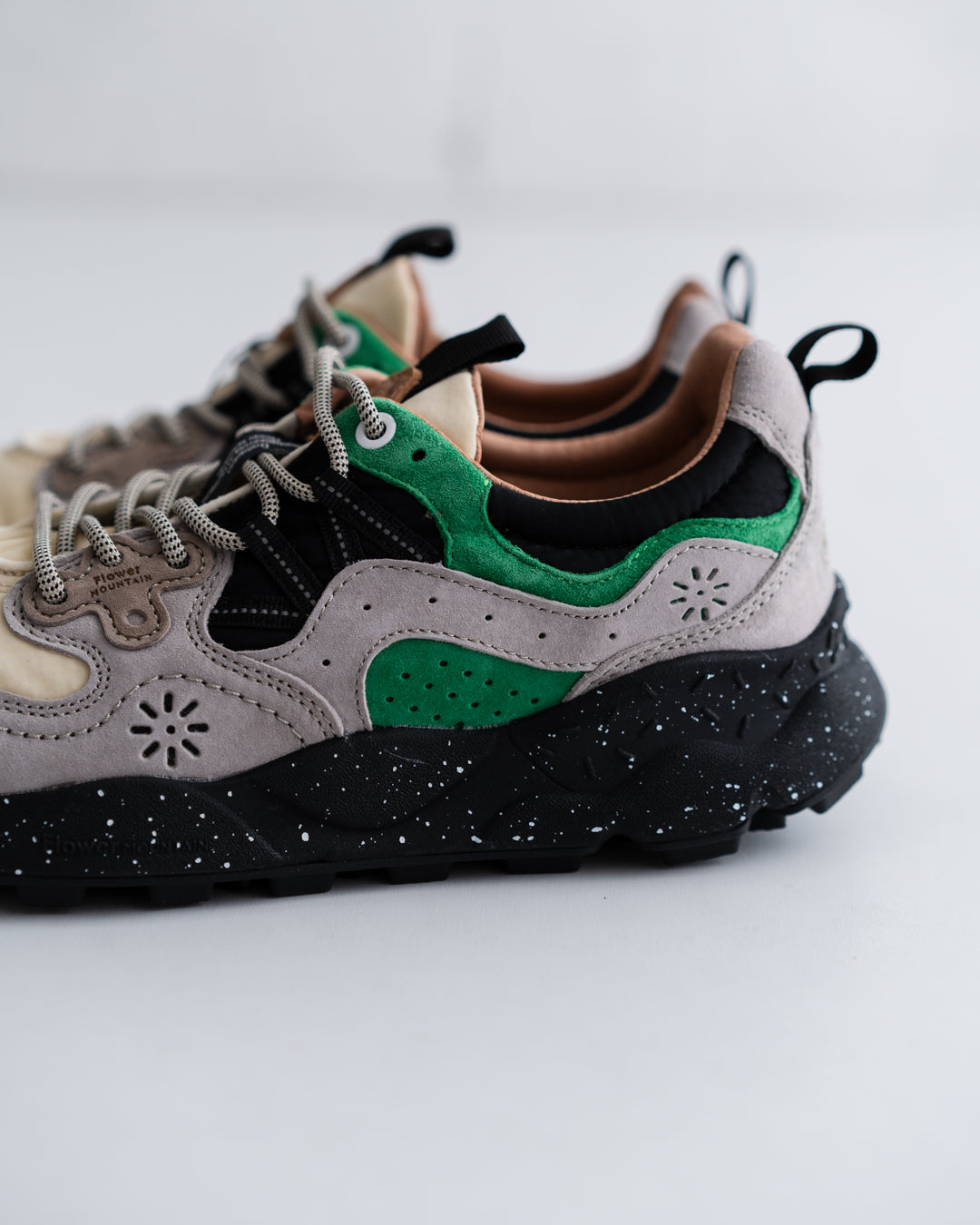 Flower MOUNTAIN YAMANO3 - BEIGE/GREEN (FM63093)