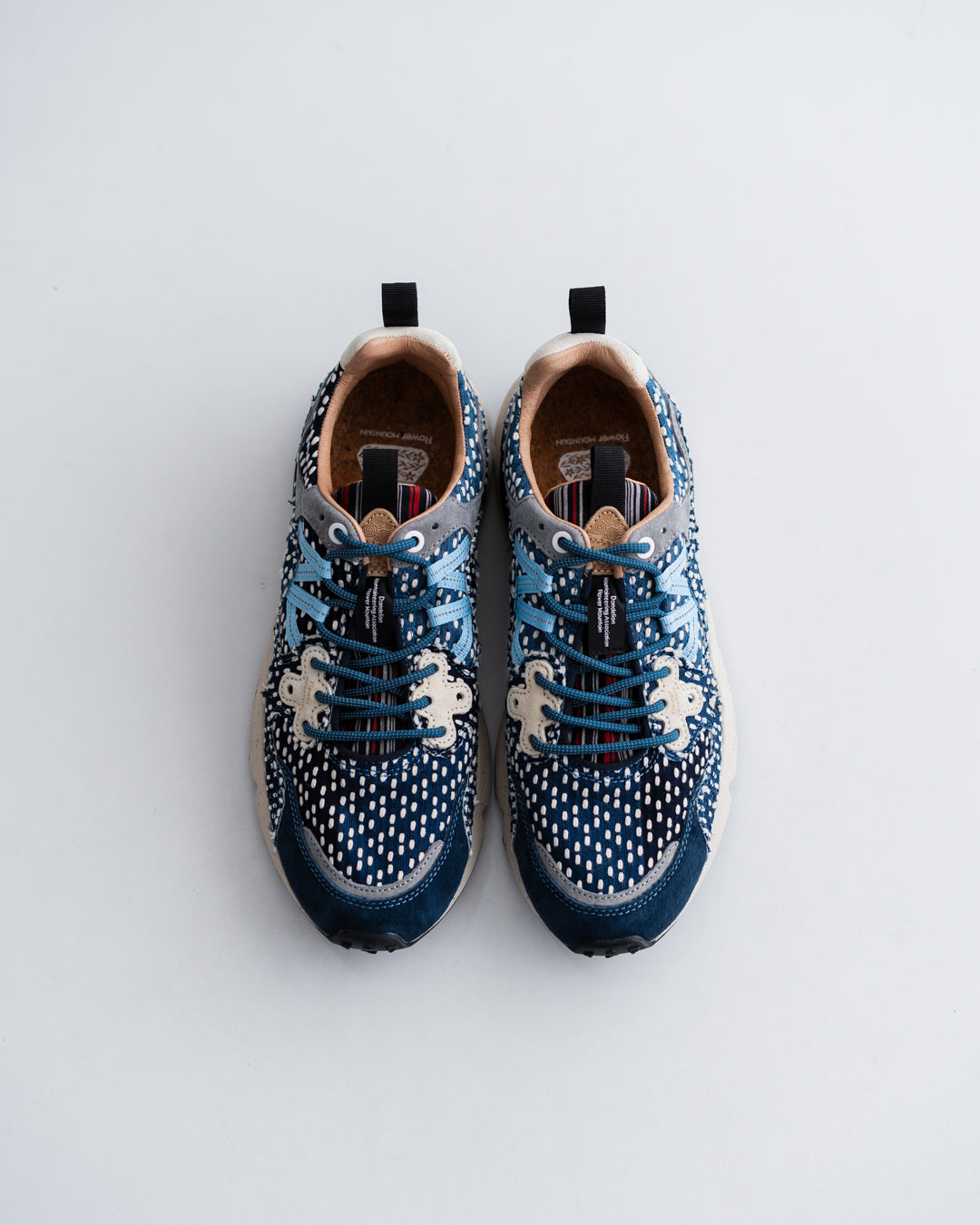 Flower MOUNTAIN YAMANO3 - BLUE/SASHIKO/MIKAWA (FM63910)