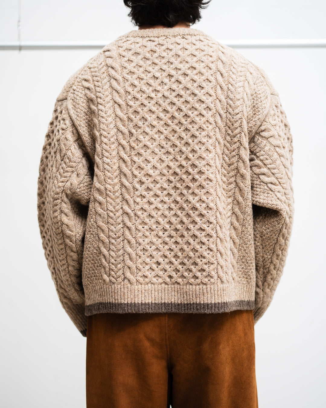 [LAST 1] refomed  "GUNTE" KNIT SWEATER