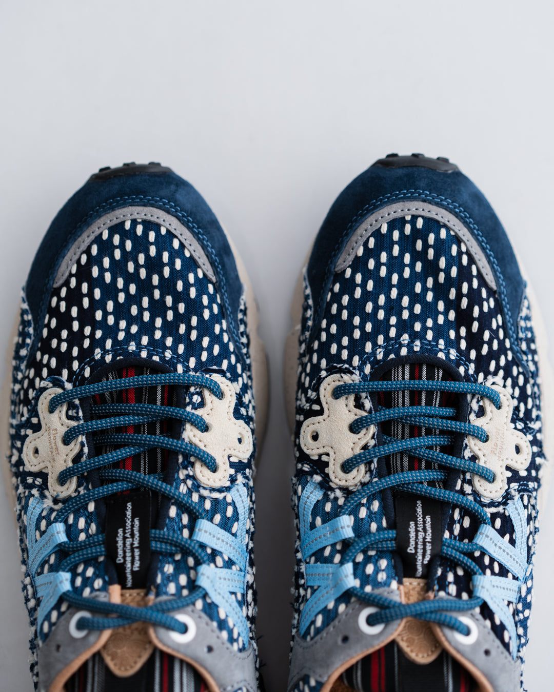 Flower MOUNTAIN YAMANO3 - BLUE/SASHIKO/MIKAWA (FM63910)