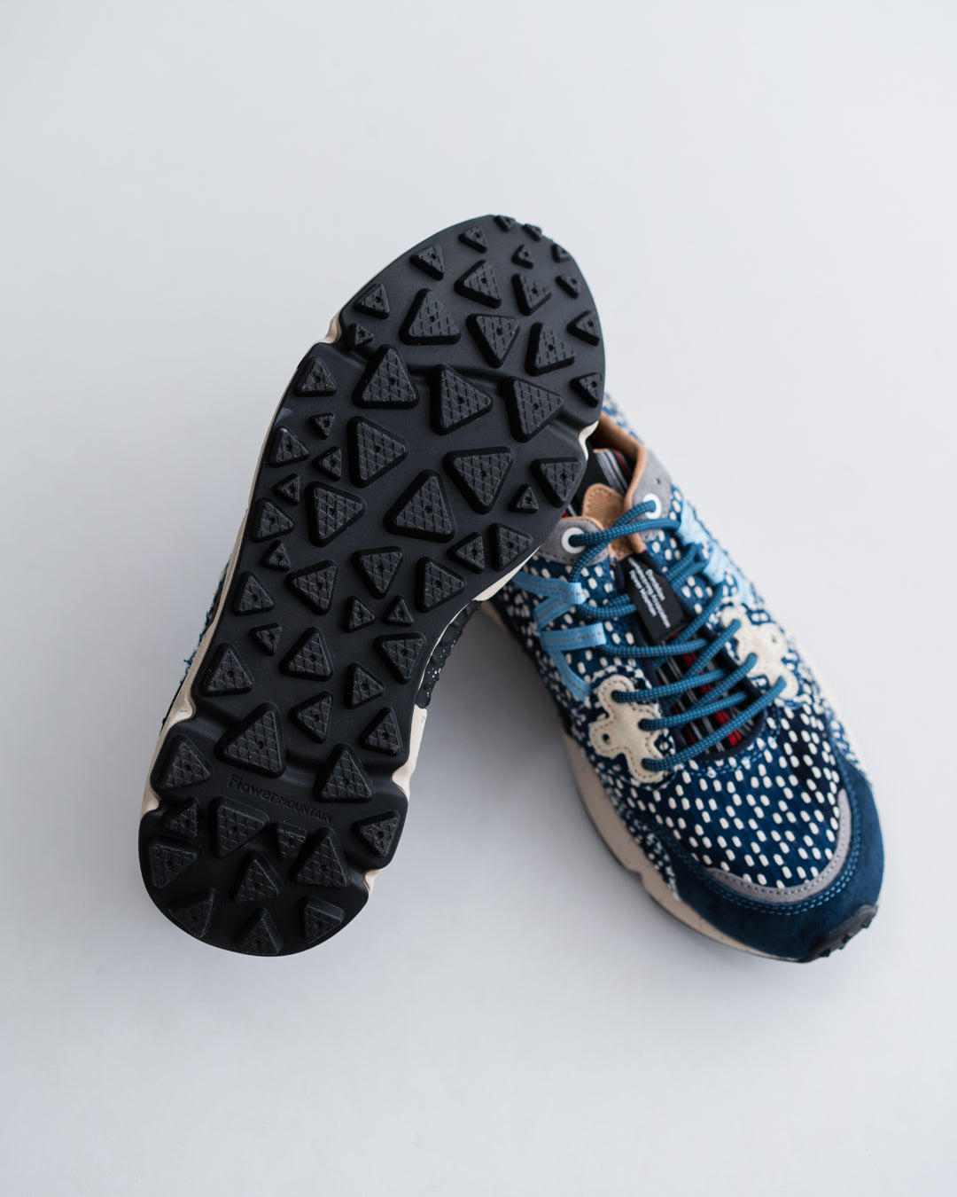 Flower MOUNTAIN YAMANO3 - BLUE/SASHIKO/MIKAWA (FM63910)