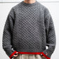 [LAST 1] refomed  "GUNTE" KNIT SWEATER