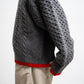 [LAST 1] refomed  "GUNTE" KNIT SWEATER