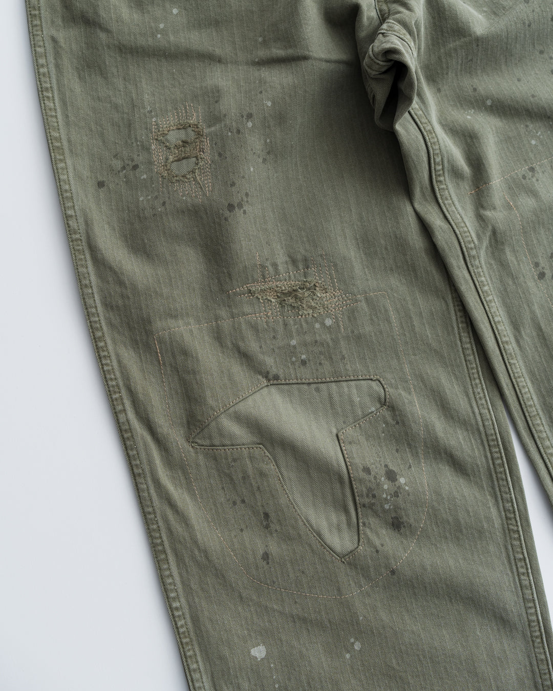 BOWWOW M43 HBT COMBAT TROUSERS