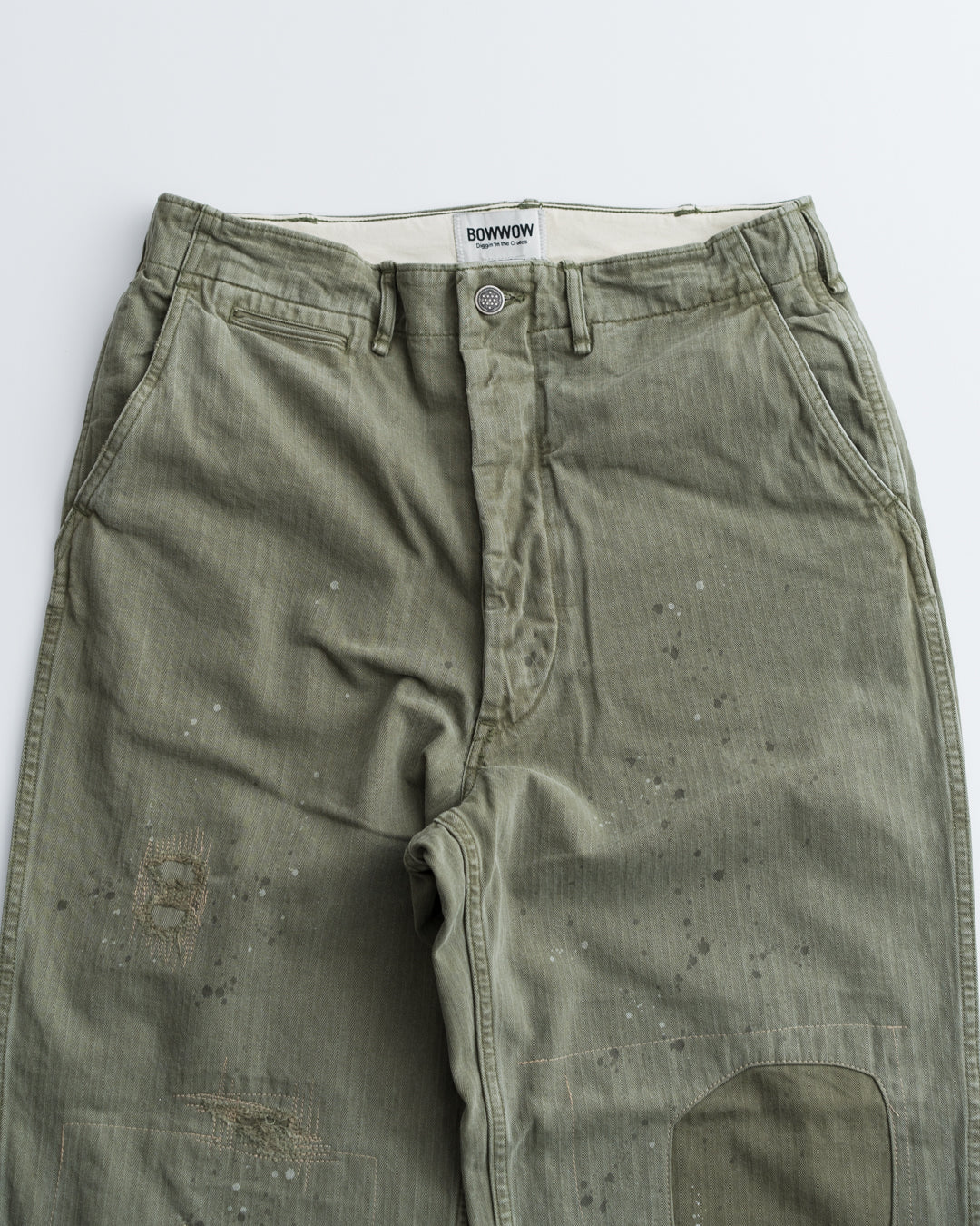 BOWWOW M43 HBT COMBAT TROUSERS