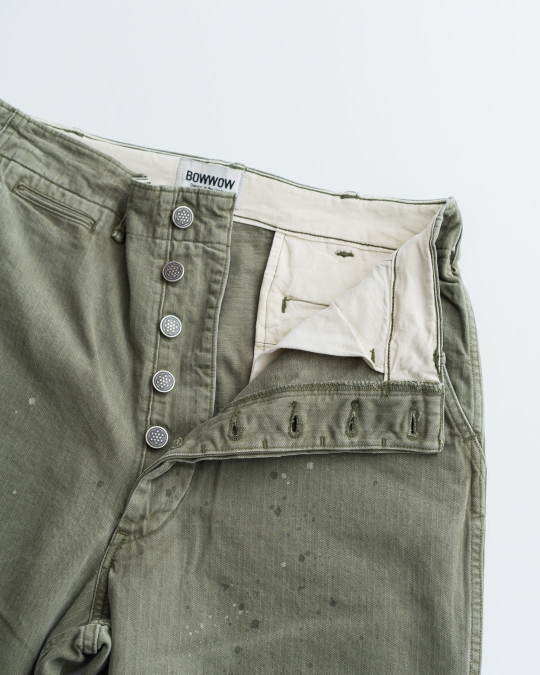 BOWWOW M43 HBT COMBAT TROUSERS