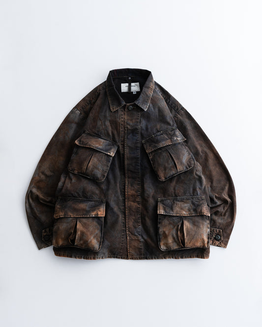 [LAST 1] ANACHRONORM SULFUR DYED RIPSTOP REALTREE FATIGUE JACKET