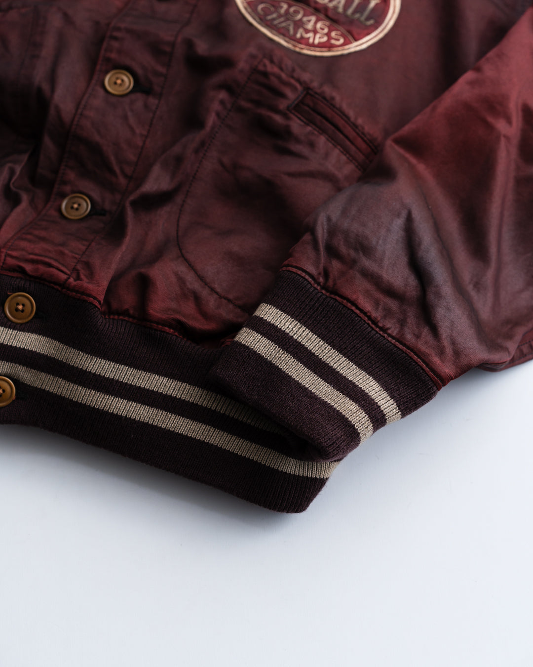 [LAST 1] BOWWOW BASEBALL CHAMPION SATIN JACKET AGED