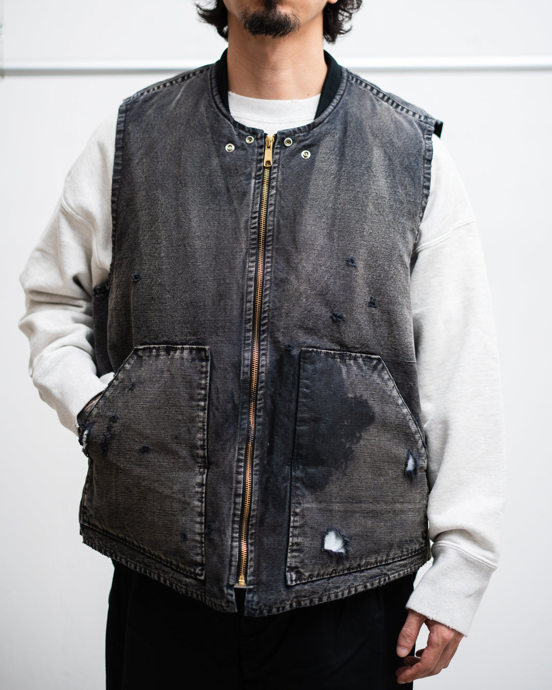 BOWWOW DUCK VEST AGED