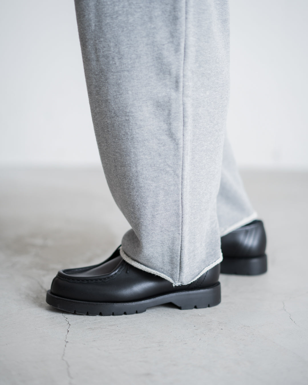 Sillage loop wheel baggy trousers