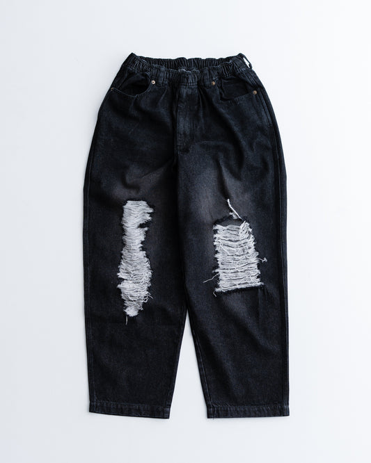 Acy SCRATCH DENIM PANTS