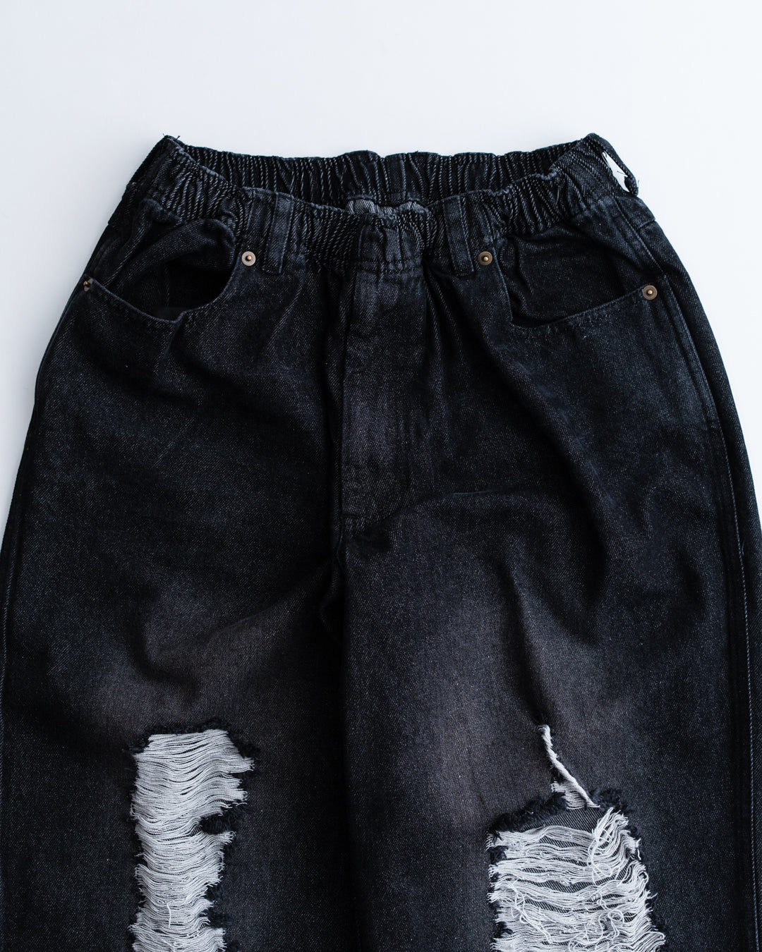 Acy SCRATCH DENIM PANTS