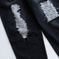 Acy SCRATCH DENIM PANTS