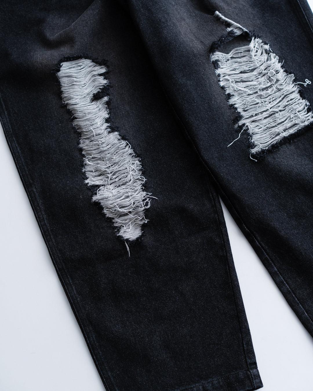 Acy SCRATCH DENIM PANTS