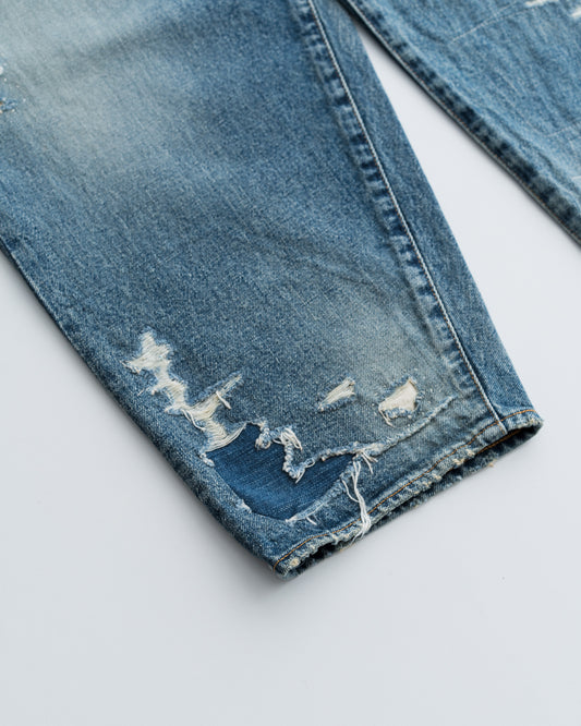 ANACHRONORM 52's SELVEDGE DENIM REMAKED EASY PANTS