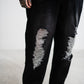 Acy SCRATCH DENIM PANTS