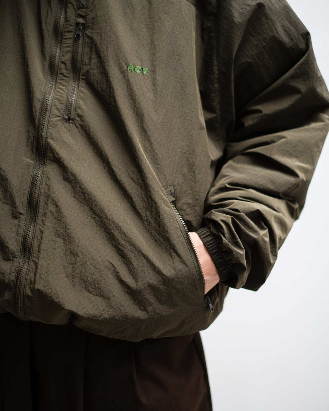 通販] Acy(エーシー) Collaboration】Acy PACKABLE RIP JACKET 商品