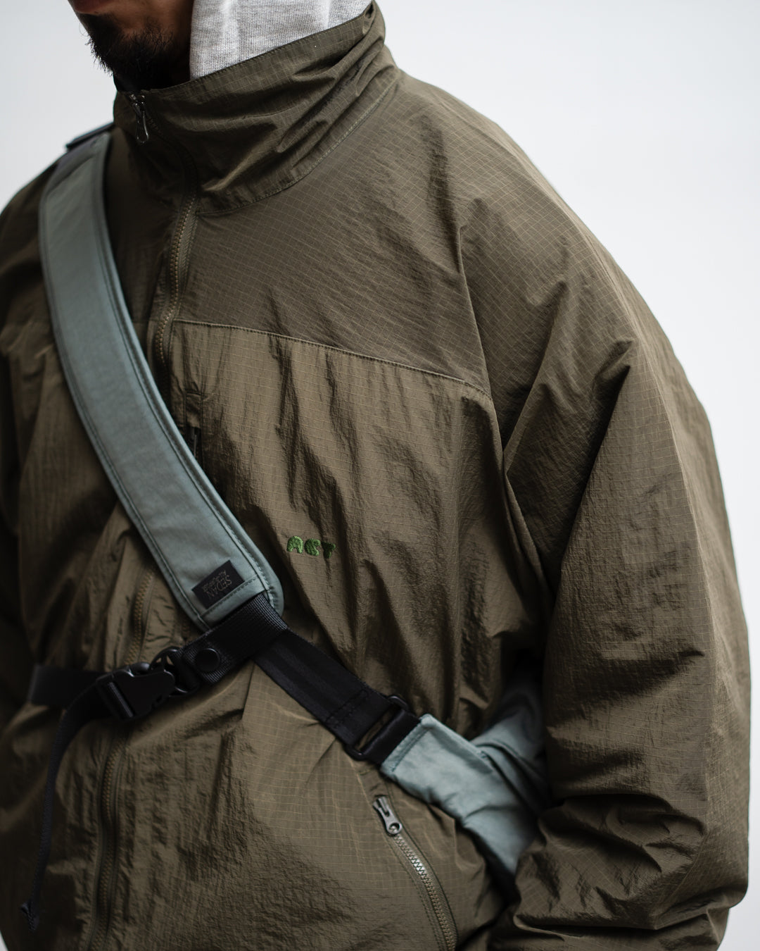 通販] Acy(エーシー) Collaboration】Acy PACKABLE RIP JACKET 商品