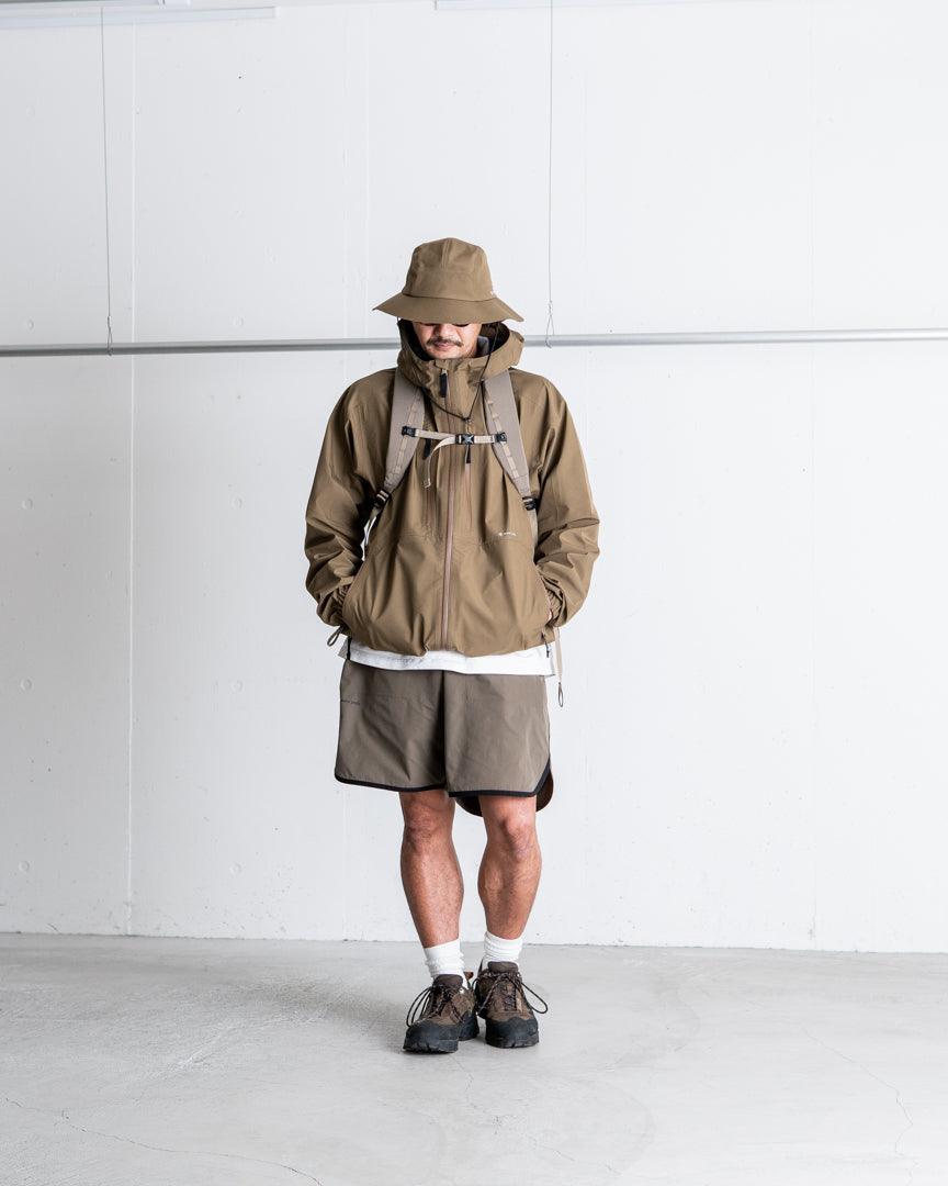 snow peak × TONEDTROUT Toned Trout Stretch River Shorts