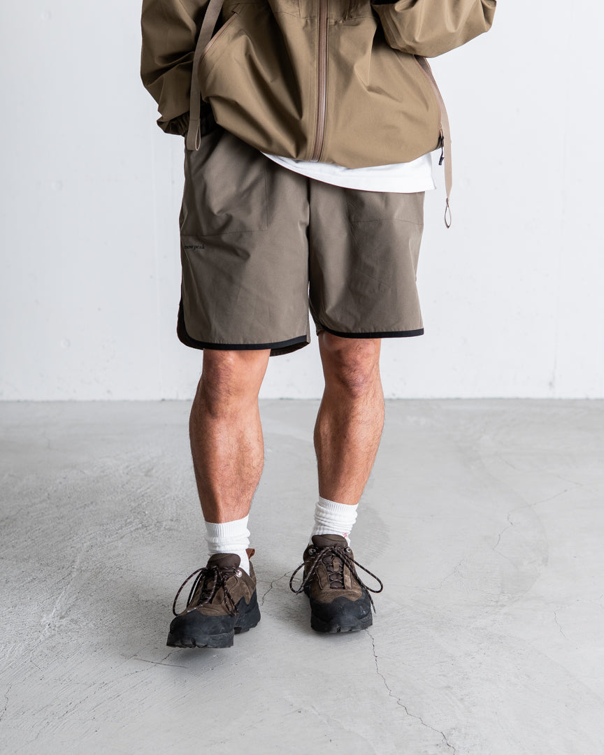 snow peak × TONEDTROUT Toned Trout Stretch River Shorts