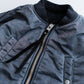 Name. WIDE POCKET FLIGHT JACKET : FADED