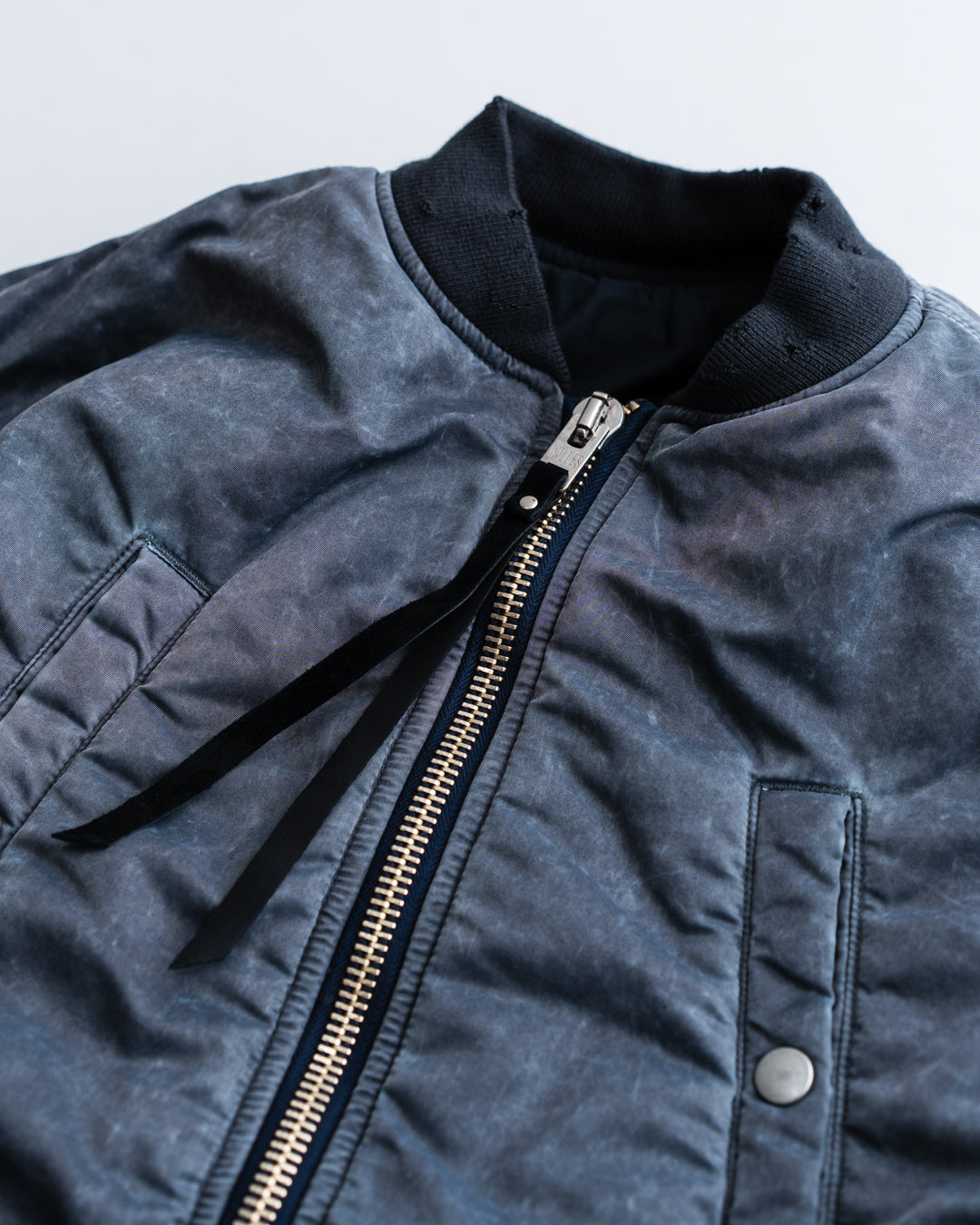 Name. WIDE POCKET FLIGHT JACKET : FADED