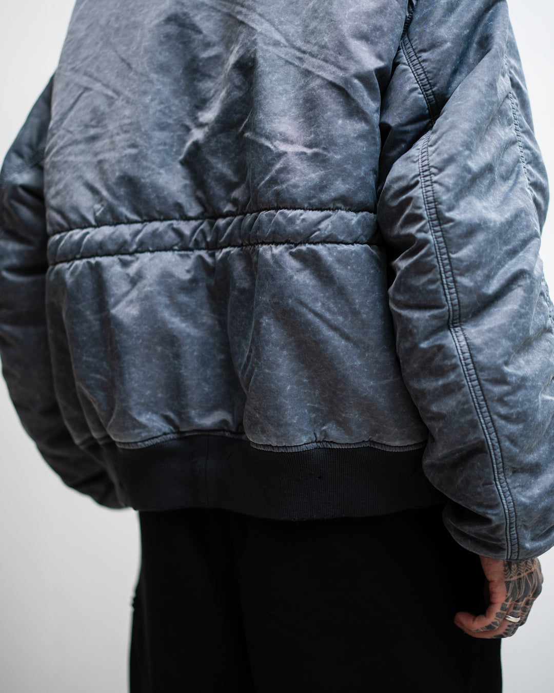 Name. WIDE POCKET FLIGHT JACKET : FADED