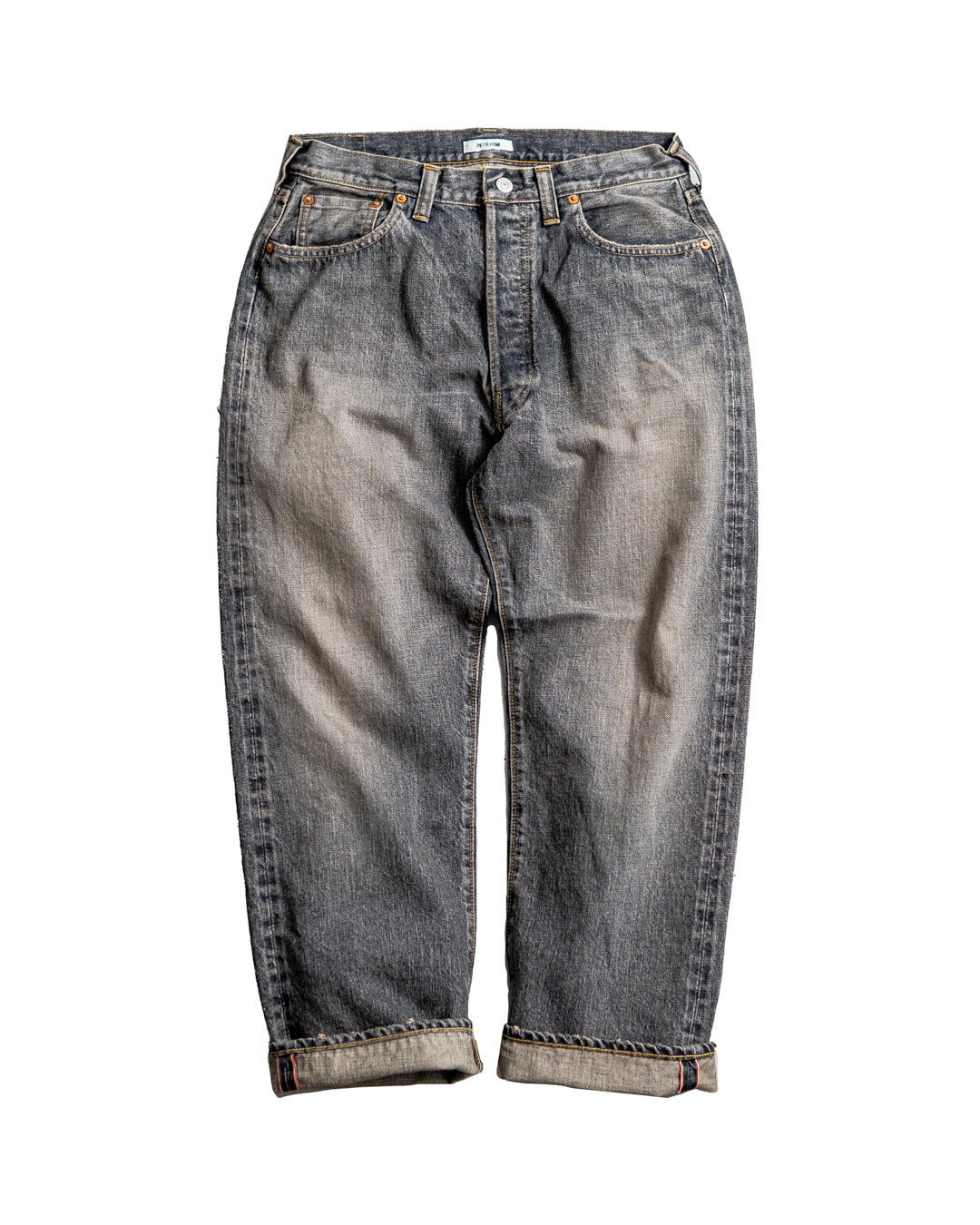 INTERIM VINTAGE WASHED "1953XX SHABBY" SHUTTLE DENIM TROUSERS