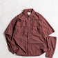 【2WAY ITEM】snow peak Garment Dyed Convertible Shirt