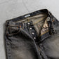 INTERIM VINTAGE WASHED "1953XX SHABBY" SHUTTLE DENIM TROUSERS