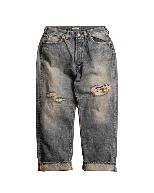 INTERIM VINTAGE WASHED "1953XX GRUNGE" SHUTTLE DENIM TROUSERS