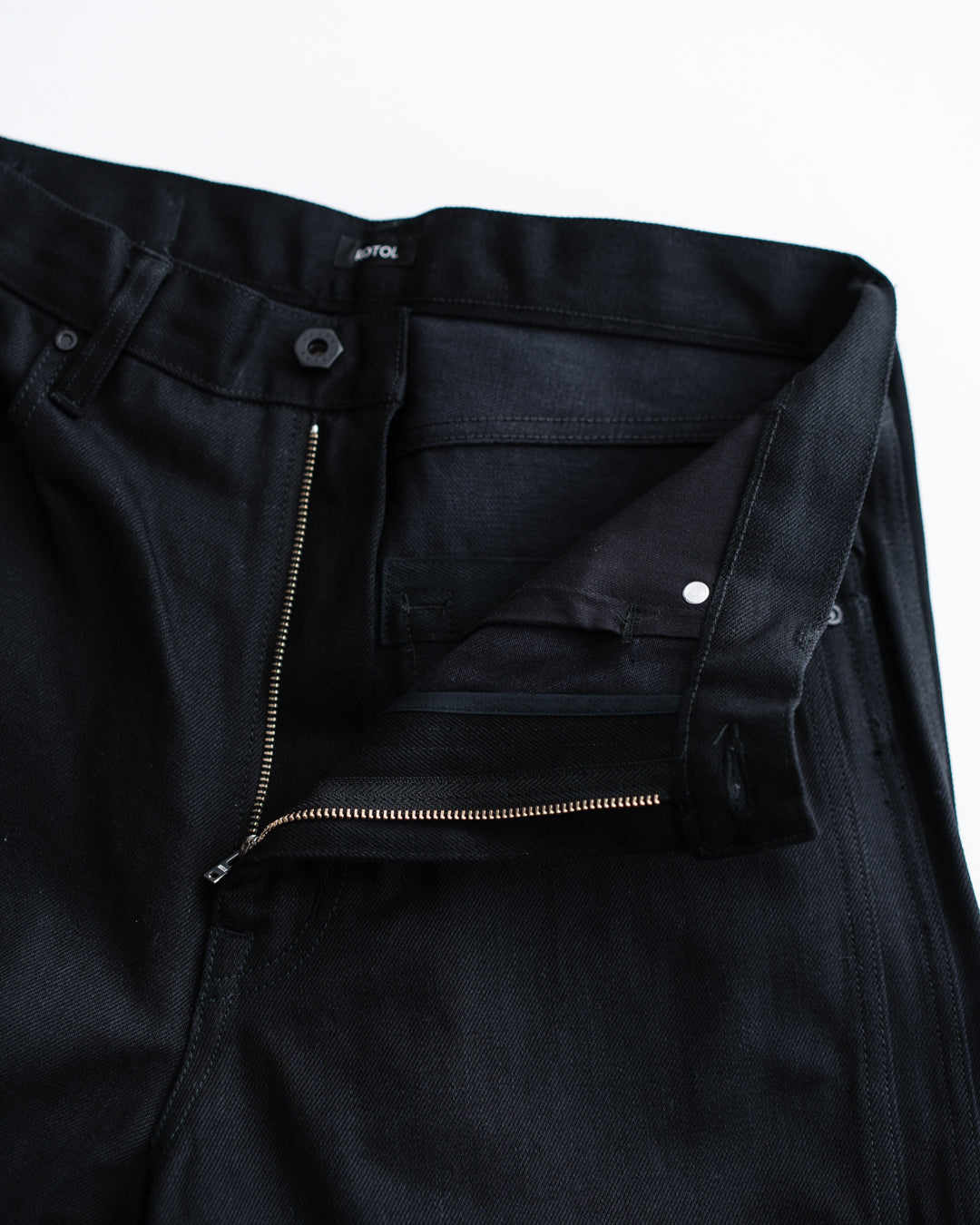[9.5 sat 12:00 Release] ROTOL Triple Seams 6P Denim Wide Black