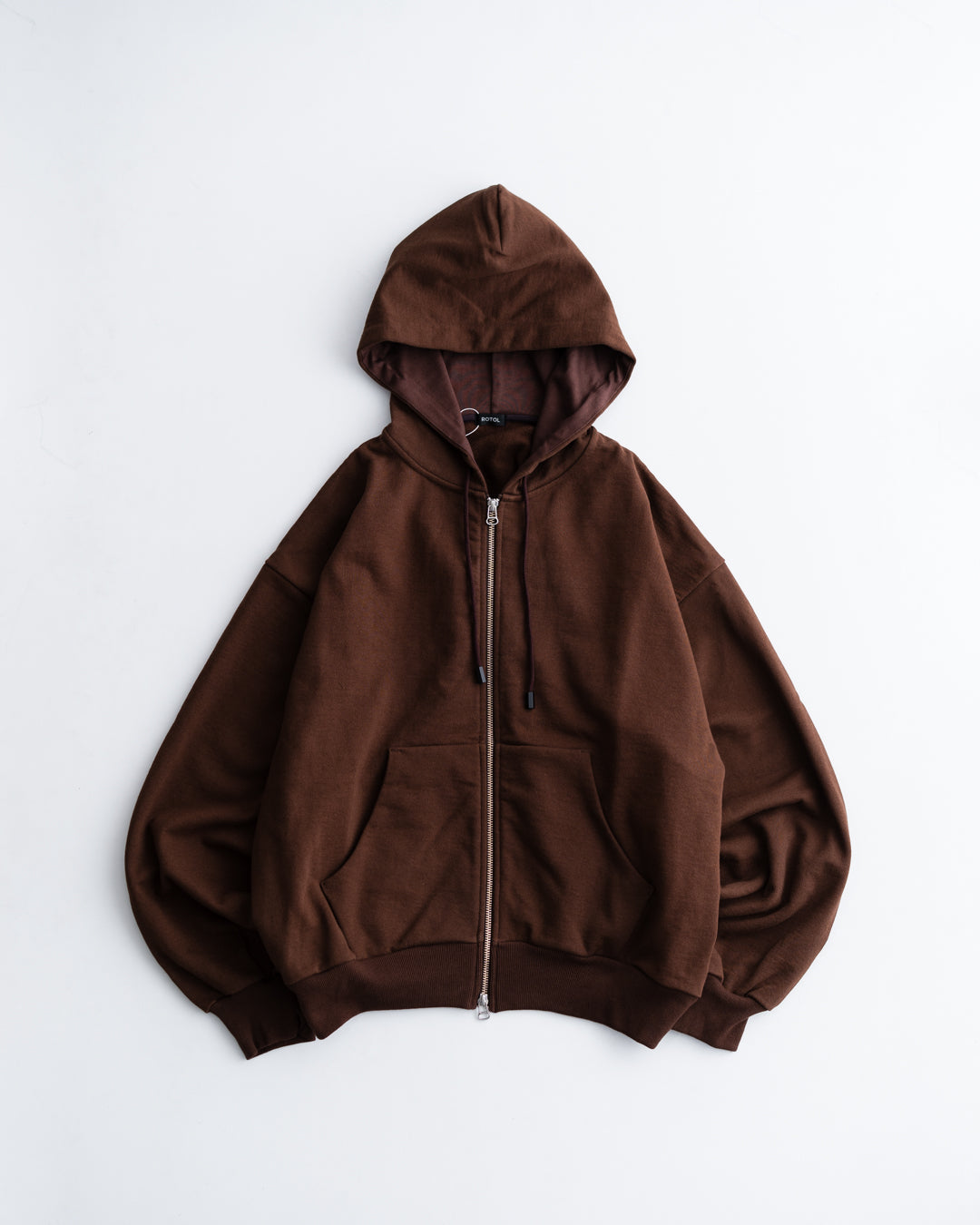 [9.5 sat 12:00 Release] ROTOL Solid Sweat Zip-up Hoodie