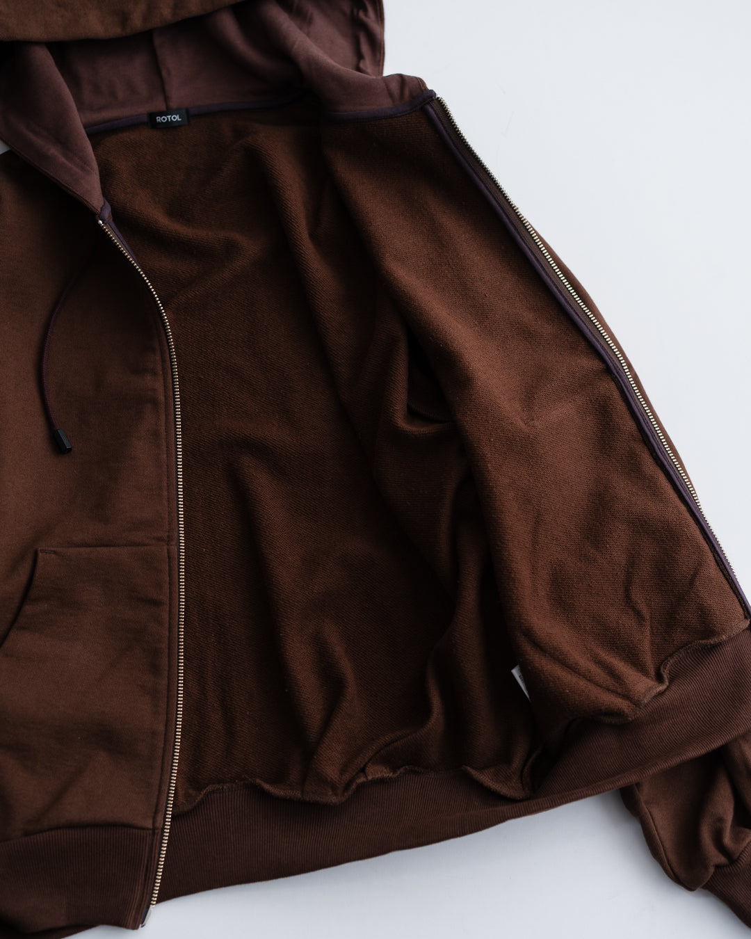 [9.5 sat 12:00 Release] ROTOL Solid Sweat Zip-up Hoodie