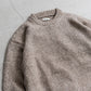 INTERIM HYPER BIG 3GG YAK ALPACA CREW SWEATER