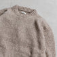 INTERIM HYPER BIG 3GG YAK ALPACA CREW SWEATER