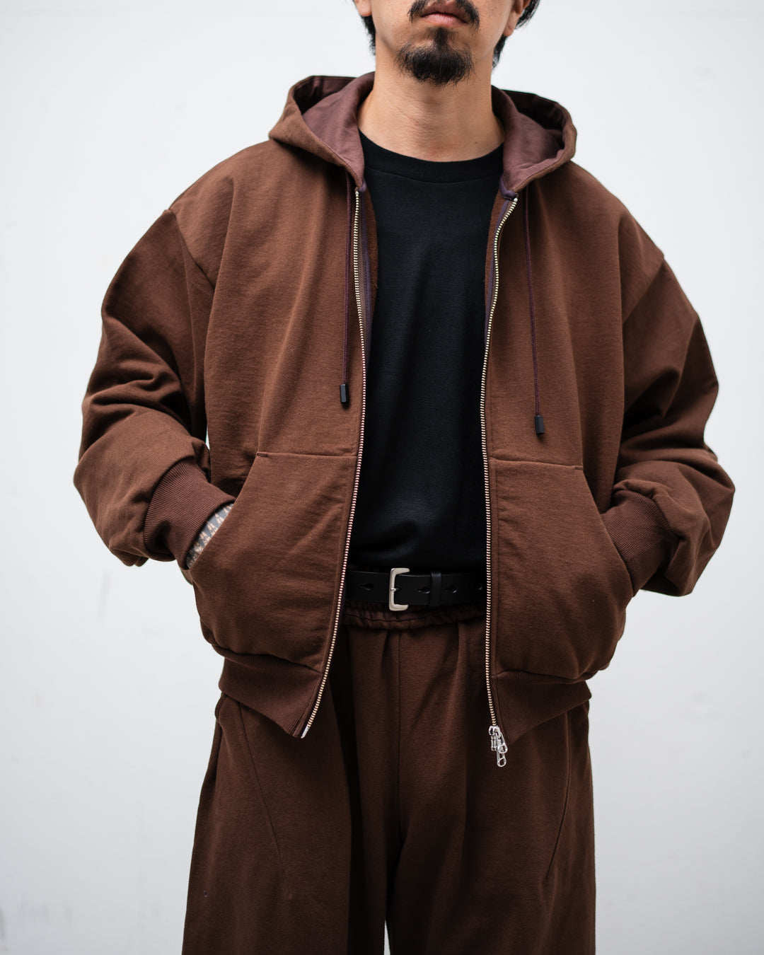 [9.5 sat 12:00 Release] ROTOL Solid Sweat Zip-up Hoodie