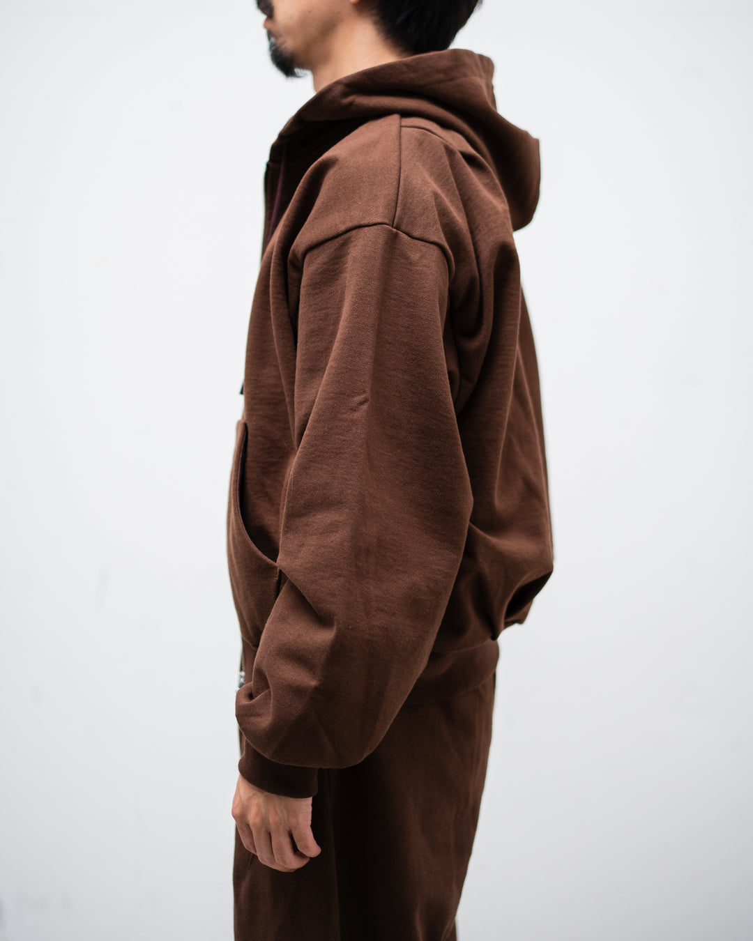 [9.5 sat 12:00 Release] ROTOL Solid Sweat Zip-up Hoodie