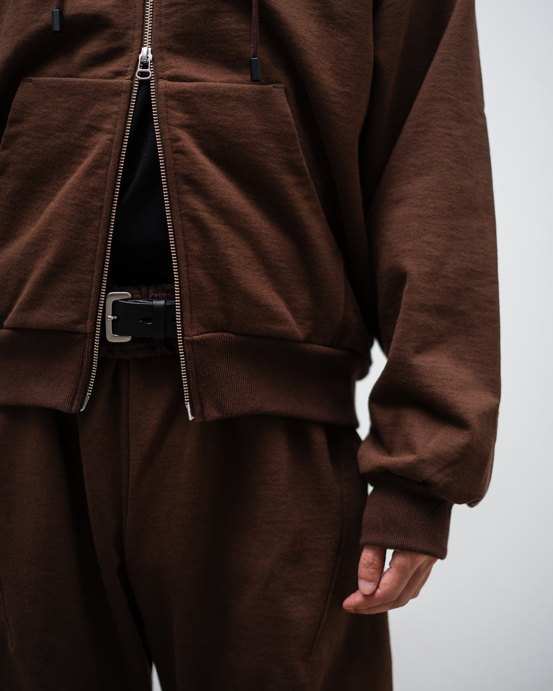 [9.5 sat 12:00 Release] ROTOL Solid Sweat Zip-up Hoodie