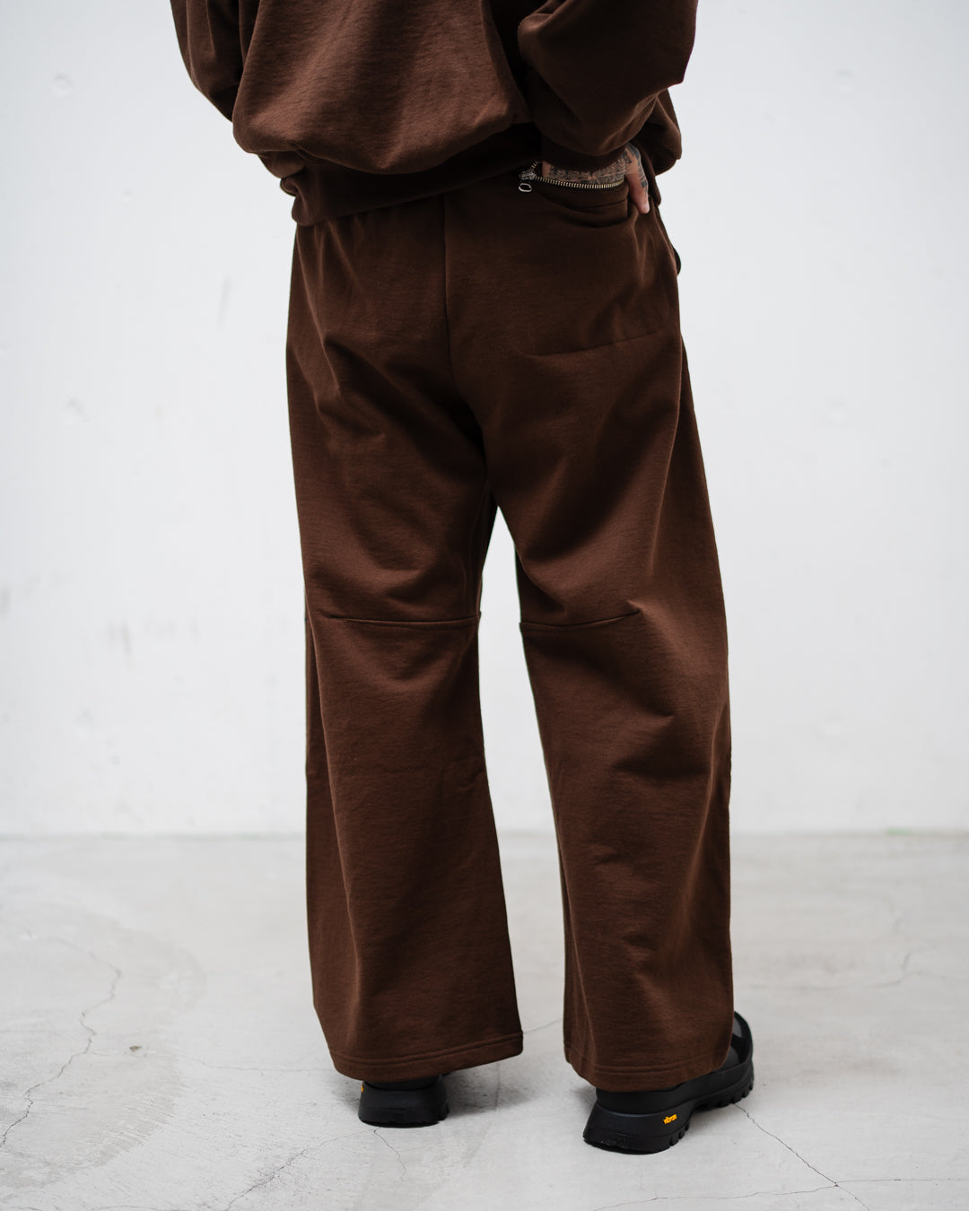 [9.5 sat 12:00 Release] ROTOL Solid Sweat Foldover pants