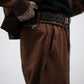 [9.5 sat 12:00 Release] ROTOL Solid Sweat Foldover pants