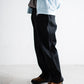 [9.5 sat 12:00 Release] ROTOL Triple Seams 6P Denim Wide Black