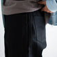 [9.5 sat 12:00 Release] ROTOL Triple Seams 6P Denim Wide Black