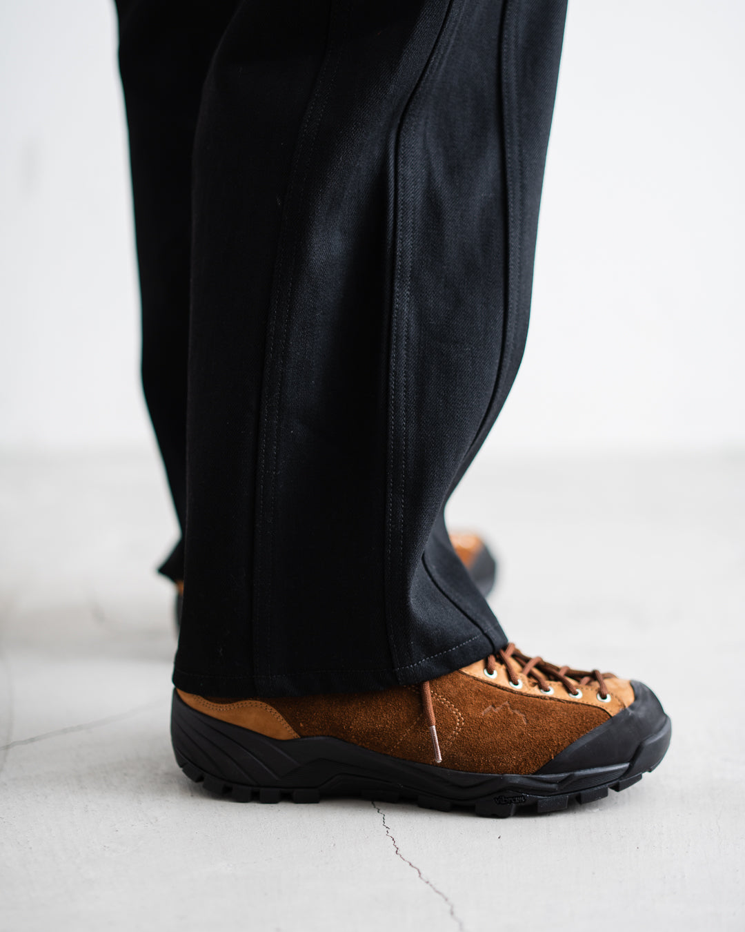[9.5 sat 12:00 Release] ROTOL Triple Seams 6P Denim Wide Black