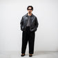 [9.12 sat 11:00 Release] BOWWOW LACE-UP LEATHER TRUCKER JACKET