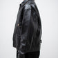 [9.12 sat 11:00 Release] BOWWOW LACE-UP LEATHER TRUCKER JACKET